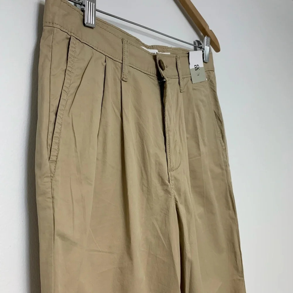 Nordstrom Bp lightweight Cargo pants Beige Wash Sz 28 NWT